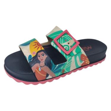 Imagem de Chinelo Infantil Menina Slide Disney Moana Grendene Kids