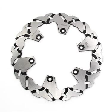 Imagem de 1 peça de rotor de disco de freio traseiro compatível com Yamaha XP T-MAX 500 2001-2011, Tmax 500 ABS 2008-2011, peças de acessórios de reposição para motocicletas