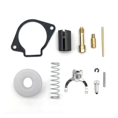 Imagem de Kit de reparo de reconstrução de carburador, válvula de agulha flutuante, jato lento principal para mini moto de 2 tempos 43CC 47CC 49CC (1 conjunto)