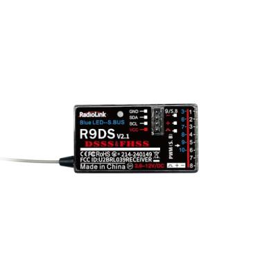 Imagem de Radiolink R9DS 10 Channels 2.4GHz RC Receiver SBUS/PWM Long Range Control for Airplane/Car/Multirotors, Compatible with Transmitter AT9/AT9S/AT9S Pro/AT10II/AT10