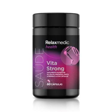 Imagem de VitaStrong Vitaminas Cápsulas Pote 60 Unidades Relaxmedic - MY HEALTH,