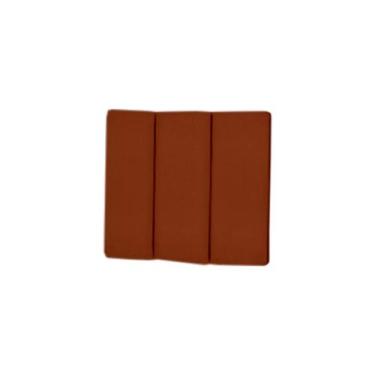 Imagem de Cabeceira Suspensa Casal Queen King 200x55cm Dubai Laranja - MagL - Ma