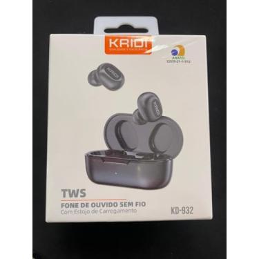 Imagem de Fone de Ouvido Sem Fio Kaidi TWS KD-932