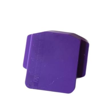 Imagem de oshhni Guia de costura da máquina de costura, hemmer guia de costura, accs de costura, guia de bainha profissional do pé do, medidor de ferramentas, Roxo