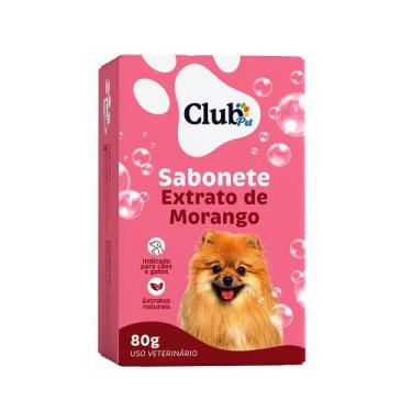 Imagem de Sabonete Neutro ou Morango 80g - Club Cat Dog - Club Pet