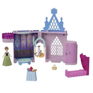 Imagem de Disney Frozen Conjunto de Brinquedo Anna Castelo Empilhável para crianças a partir de 3 anos