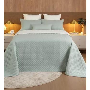 Imagem de Cobreleito Lavive Comfy King 260x280cm Verde