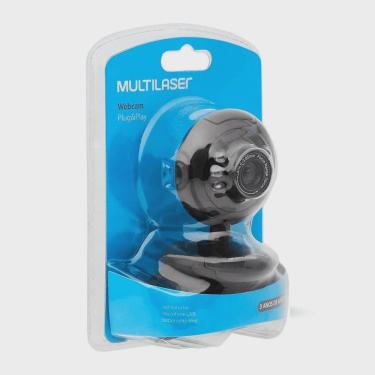 Imagem de Webcam Multilaser WC045 Microfone Usb Preto Plug & Play 16Mp Nightvision