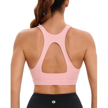 Imagem de Sutiã esportivo RUNNING GIRL High Impact High Support Rosa