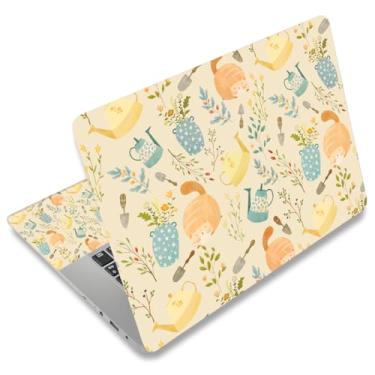 Imagem de Adesivo para laptop 12.1 13 13.3 14 15 15.6 polegadas Netbook adesivo reutilizável universal para notebook PC arte protetor personalizado por AORTDES (AD-NEK-84 Ginger Cats)