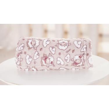 Imagem de Cobertor Manta Microfibra Fofinha e Macia para Bebês 70cm X 100cm Meninas. Estampa Ovelha.