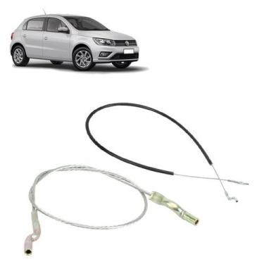 Imagem de Kit Cabo Banco Gol Gti 1.8 2.0 Curto + Longo - Mundiflex