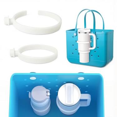 Imagem de Acessórios de garrafa de água esportiva, artigos esportivos, suporte de copo para Stanley/Owala/Yeti, suporte de copos grande para 473 a 1,13 g, acessórios ajustáveis para suporte de copo compatíveis