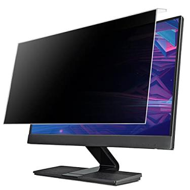 Imagem de HXLXWUSC Protetor de tela de filtro de privacidade, tela de privacidade para monitor de computador desktop de 17-32 polegadas, antirreflexo, antirreflexo, antiespiar, antiluz azul, adequado para