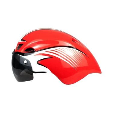 Imagem de Capacete de Ciclismo Aero Road Ajustável Wildside WINGER II - Óculos p