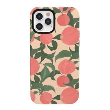 Imagem de Casely Capa para iPhone 12/12 Pro | Sensação de pêssego | Blush Vines | Design protetor arrojado | Compatível com MagSafe