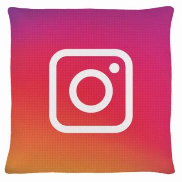 Imagem de Almofada Emoji Pelúcia 28cm instagran - Vitor Bordados