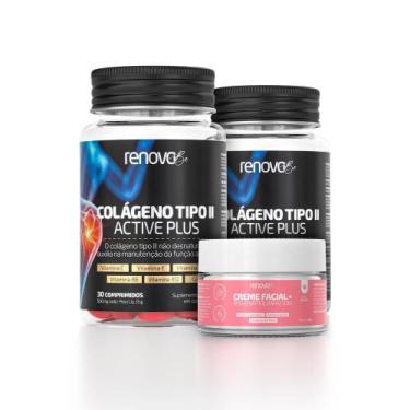 Imagem de 2 Potes Colágeno Tipo 2 Ossos E Articulações - Renova Be