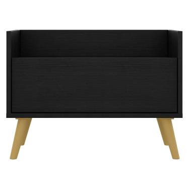 Imagem de Gabinete Armário Banheiro 80 Cm com Pés Retrô