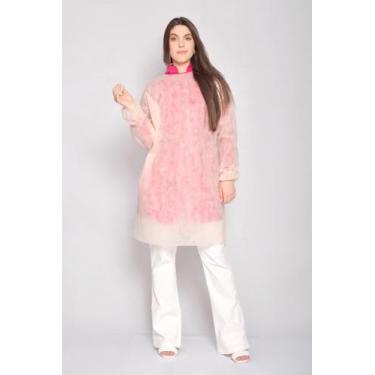 Imagem de 10 Avental Descartável Tnt Anvisa Manga Longa Gr 40 cor palha - DESCAR