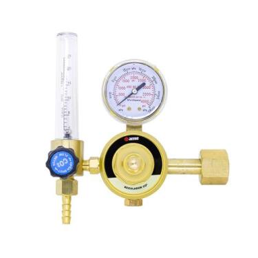 Imagem de Regulador Aeme CO2 Com Fluxômetro