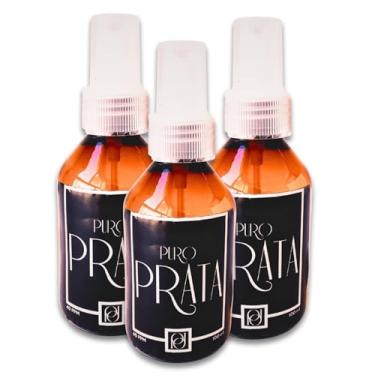 Imagem de Prata Coloidal Puro Prata 40ppm 100ml Spray Compre 2 Ganhe 1 Certificado 99,9% Pureza Água de Prata