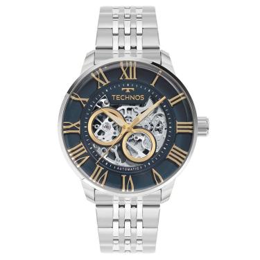 Imagem de Relógio Technos Masculino Automatico Prata - G3265as-1a G3265as-1a