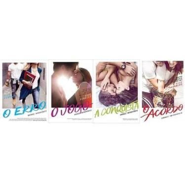 Imagem de Kit 4 Livros Elle Kennedy Erro Jogo Conquista Acordo - Paralela