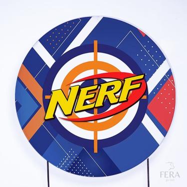 Imagem de Painel Decorativo para Festa 1,80x1,80 metros Vesti Fácil com Elástico Nerf - Fera Print