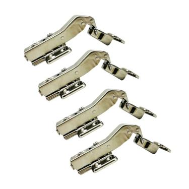 Imagem de Dobradiça LIKERAINY de 35 mm com amortecedor hidráulico para porta de canto especial, 45 Degree