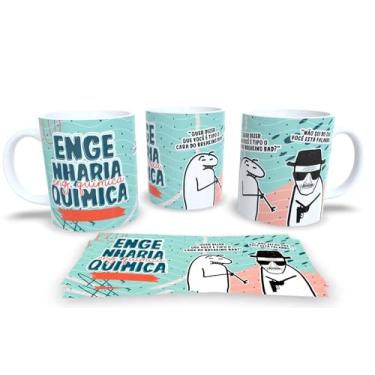 Imagem de Caneca Profissões em Porcelana – Várias Carreiras Personalizado (Eng.Quimica)