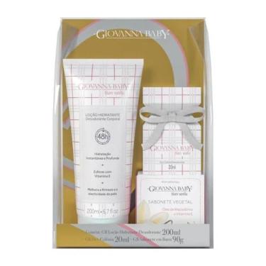 Imagem de Kit Giovanna Baby Colonia Blanc 20ml + Locao 200ml + Sabonete 90g