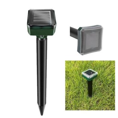 Imagem de Repelente Solar Ultrassonico Rato Cobra Roedores Quintal Jardim Extern