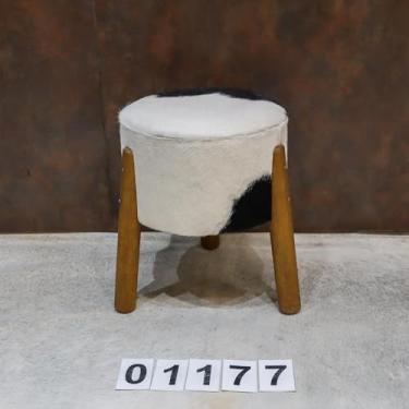 Imagem de Puff de Couro Redondo 40x30 | 01177