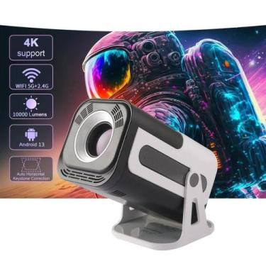 Imagem de Projetor Jy320 Android 13 Portátil 4K HD 110v/220v - generico