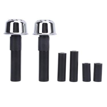 Imagem de lyrlody Tampas de Ponta de Tampas de Ponta de Moça Alça de Motocicleta Liga de Alumínio para Minimização de Vibração Manuseio Leve Leve Com 13-20 Mm de Diâmetro Interno M6 Furro do Parafuso Z900RS R