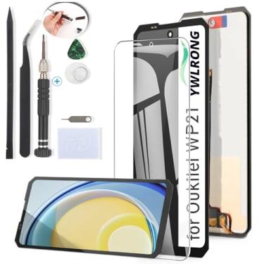 Imagem de YWLRONG Substituição de tela Oukitel WP21 para Oukitel WP21/WP21 Ultra Display Touch Screen Digitalizador Substituição com Ferramentas (Preto)