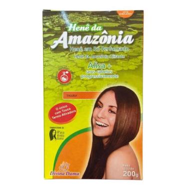 Imagem de Henê Da Amazônia Em Pó Incolor 200g - Divina Dama