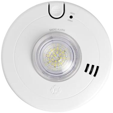 Imagem de Primeiro alerta BRK 7020BSL Detector de fumaça de deficiência auditiva com LED Light Light
