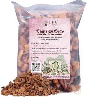 Imagem de Chips de Coco Para Répteis Terrestres CPC Pet Care - CPC Casa Pet Clea