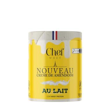 Imagem de Creme de Amendoim Premium + Whey Protein 600g - Chef Whey (600g, Leitinho)