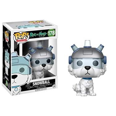 Imagem de Boneco Pop Rick & Morty Snowball 178 Funko Multicolorido Pequeno