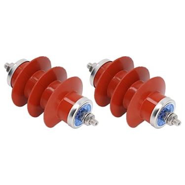 Imagem de KIMISS 2 PCS 15kV Crega Elétrica Recreteira - Proteção de Alta Tensão para Cercas de Fazenda e Rancho, Aço Inoxidável e Construção de óxido de Zinco