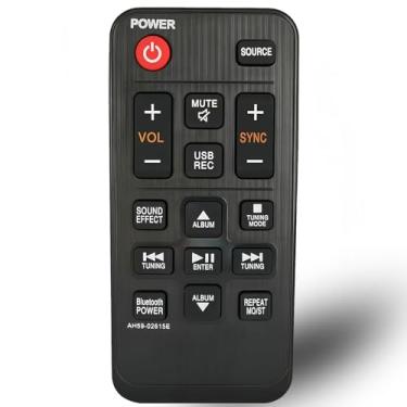 Imagem de Controle remoto AH59-02615E de substituição AH5902615E compatível com sistema de barra de som Samsung