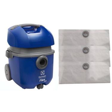 Imagem de Kit Com 6 Sacos Descartáveis Aspirador De Pó Electrolux Flex 1400 FleN FlexS