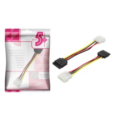 Imagem de Cabo Adaptador Sata De Força Hd SSD, Dvd, Fonte   5+