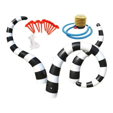 Imagem de CarpNettore Castelo de Areia Inflável de Halloween, Enfeite de Halloween, Decoração de Quintal Ao Ar Livre