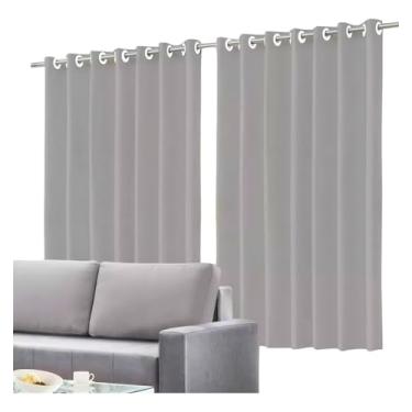 Imagem de Cortina Black Out Quarto Sala Janela Com Ilhós 280cm X 140cm