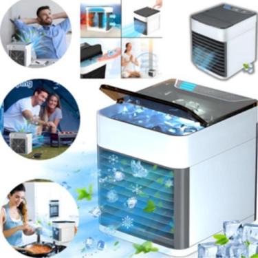 Imagem de Climatizador Arctic Air Umidificador Com Gelo Q3 Névoa Usb - Wcan