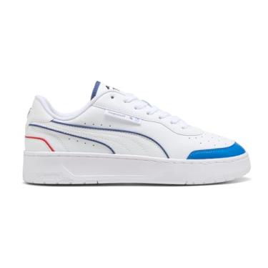 Imagem de PUMA Tênis masculino BMW M Motorsport Ca Match com cadarço casual - preto, Branco, 42